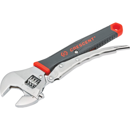 Cl&eacute; bimat&eacute;riau verrouillable et ajustable, 10" lo, la max. 2-18/25", Chrome/Poli D. Morneault & Fils