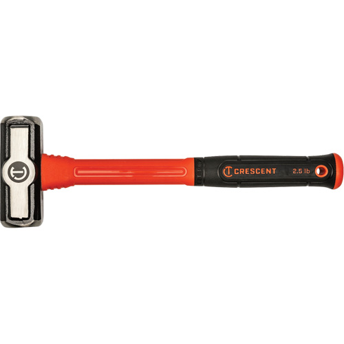 Fiberglass Engineer Hammer, 2.5 lbs Head Weight, 13-1/2" L D. Morneault & Fils
