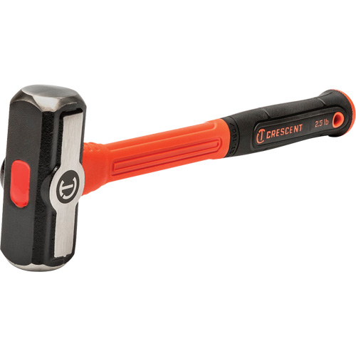 Fiberglass Engineer Hammer, 2.5 lbs Head Weight, 13-1/2" L D. Morneault & Fils