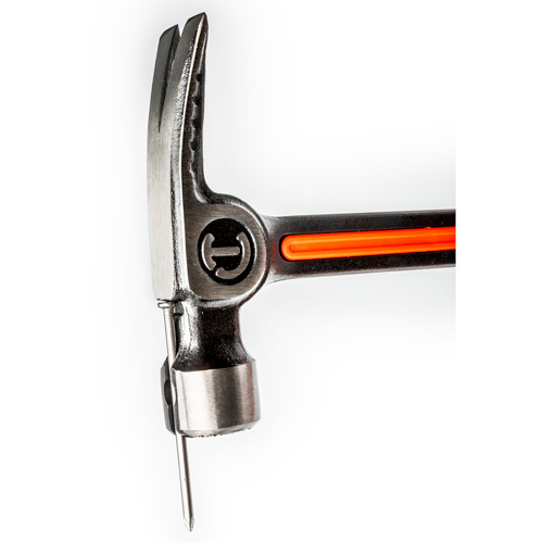 Marteau de charpente &agrave; face meul&eacute;e, 28 oz, Prise en Acier plein, 16" lo D. Morneault & Fils