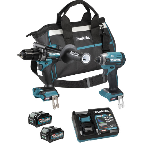 Ensemble 2 outils &agrave; moteur sans balai XGT, Lithium-ion, 40 V D. Morneault & Fils
