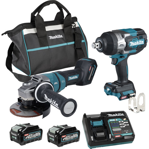 XGT Brushless 2-Tool Combo Kit, Lithium-Ion, 40 V D. Morneault & Fils
