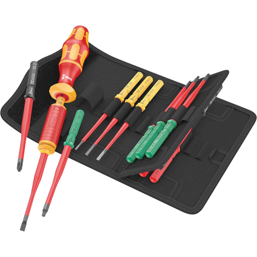 15-Piece Kraftform Kompakt Torque VDE Blade Set, 1000 V D. Morneault & Fils