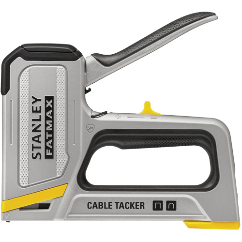 Agrafeuse pour c&acirc;ble 2-en-1 FATMAX , Agrafes 8 mm/10 mm/11 mm/12 mm/14 mm D. Morneault & Fils