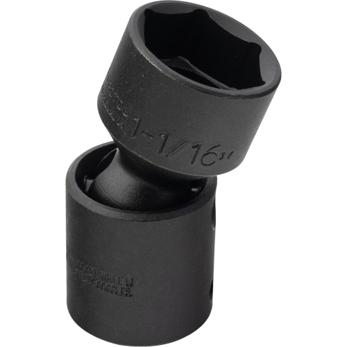 Universal Socket, Impact, 1-1/16", 1/2" Drive, 6 Points D. Morneault & Fils