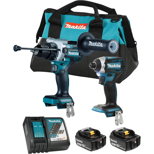 Ensemble 2 outils &agrave; moteur sans balai LXT, Lithium-ion, 18 V D. Morneault & Fils