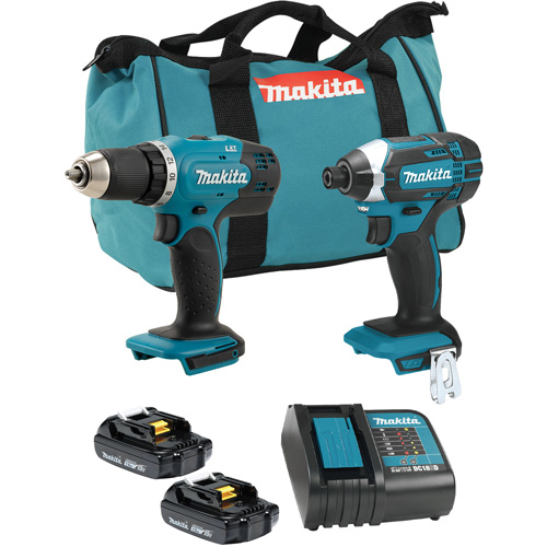 LXT 2 Tool Combo Kit, Lithium-Ion, 18 V D. Morneault & Fils