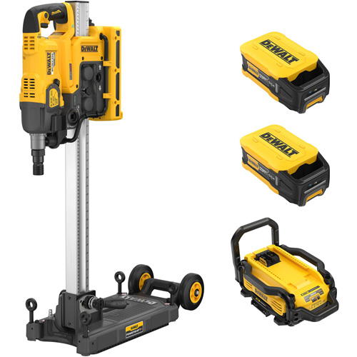 POWERSHIFT 6-3/8" Core Drill Stand Kit D. Morneault & Fils