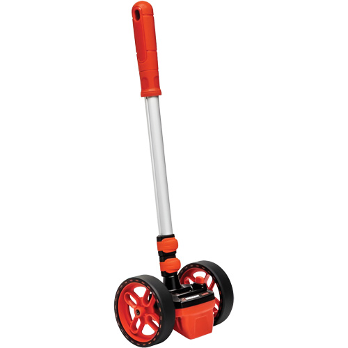 SAE Dual Wheel Measuring Wheel, 4"/10.16 cm, 3047.97 m Range, Centimetres/Metres D. Morneault & Fils