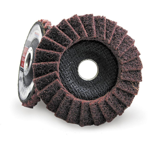 POWERBLEND SCD Surface Conditioning Flap Disc, 4-1/2" x 7/8", Type 29, Medium Grit D. Morneault & Fils