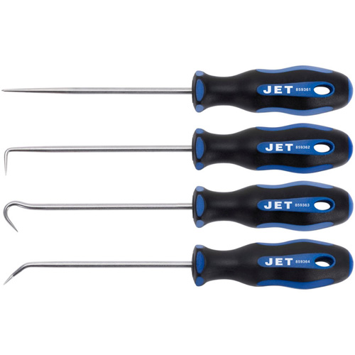 JPHS-604 6" Pick & Hook Set, 4 Pieces D. Morneault & Fils