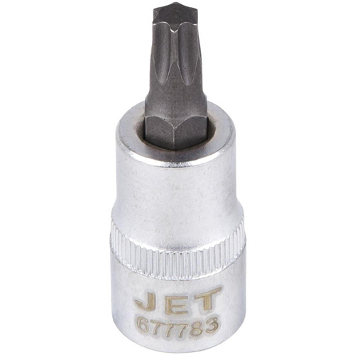 Bit Socket, Torx&reg;, T-45 x 2" L, 3/8" Drive D. Morneault & Fils