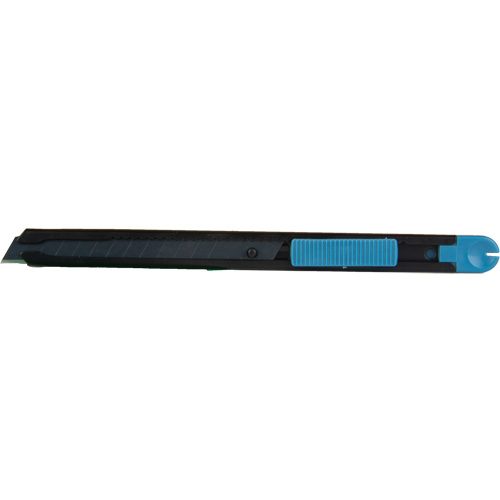 Couteau d'usage g&eacute;n&eacute;ral de 9 mm , Acier inoxydable, Prise en Plastique D. Morneault & Fils