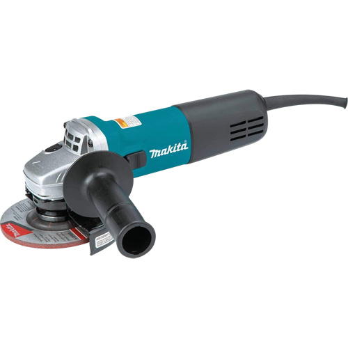 Meuleuse angulaire avec interrupteur de pouce c.a./c.c., 4-1/2", 120 V, 7,5 A, 11000 Tr/min D. Morneault & Fils