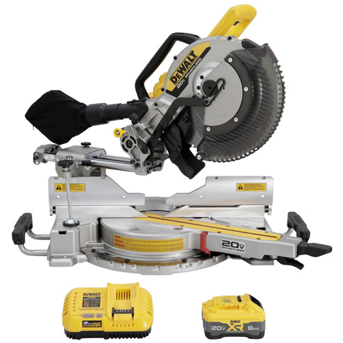 20V MAX* XR&reg;  Double Bevel Sliding Miter Saw Kit D. Morneault & Fils