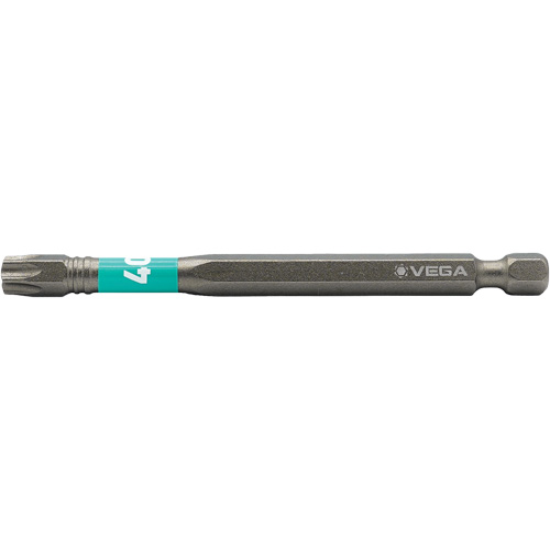 Embout pour outils &eacute;lectriques Impactech, Torx, Embout T-40, Prise 1/4", Longueur 3-1/2" D. Morneault & Fils