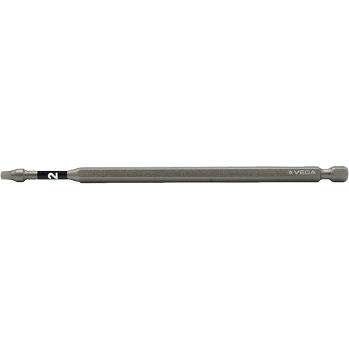 Impactech&reg; Power Bit, Square, #2 Tip, 1/4" Drive Size, 6" Length D. Morneault & Fils