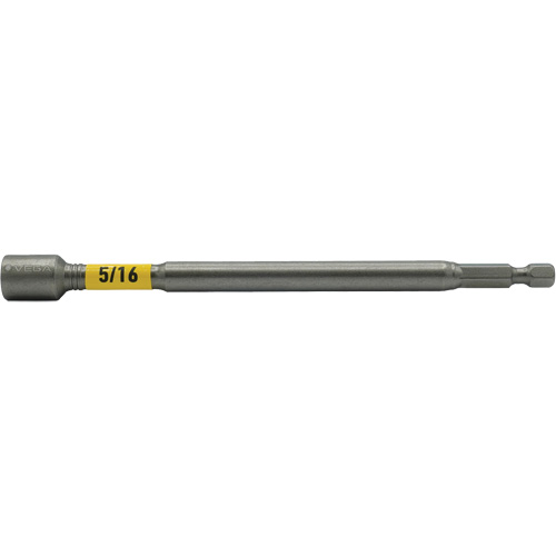 Impactech&reg; Nut Driver, 5/16" Tip, 1/4" Drive, 6" L, Magnetic D. Morneault & Fils