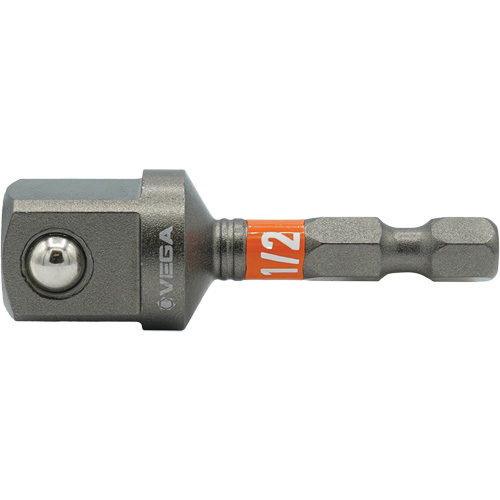 Adaptateur de douille &agrave; chocs Impactech, 1/4" Prise, Dimension m&acirc;le 1/2", 2" lo D. Morneault & Fils