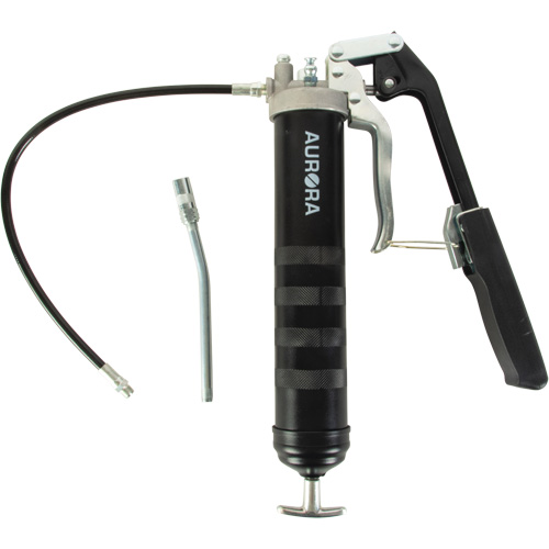 Dual Grease Gun Pistol with Lever Handle D. Morneault & Fils