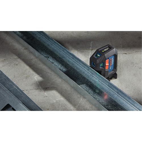 Laser dalignement autonivelant &agrave; faisceau vert &agrave; cinq points D. Morneault & Fils