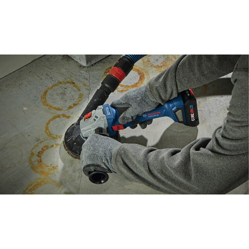 Brushless Angle Grinder with Slide Switch, 4-1/2" Wheel, 18 V D. Morneault & Fils