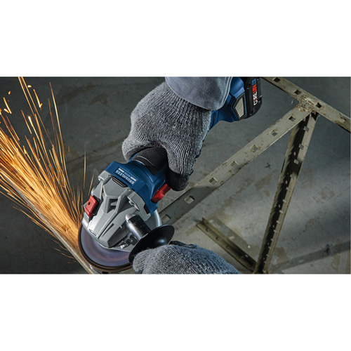 Brushless Angle Grinder with Slide Switch, 4-1/2" Wheel, 18 V D. Morneault & Fils