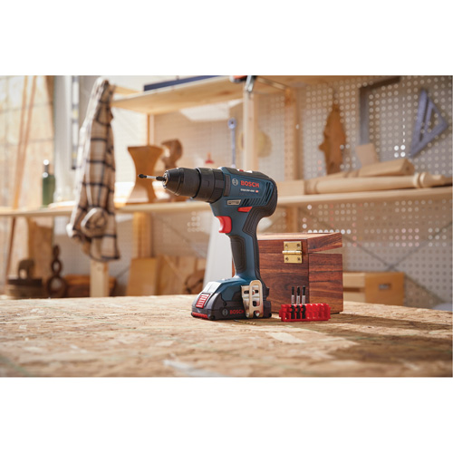 EC Brushless 1/2 In. Hammer Drill/Driver Kit, 1/2" Chuck, 18 V D. Morneault & Fils