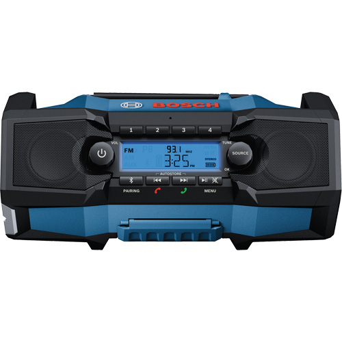 Compact Jobsite Radio with Bluetooth&reg; 5.0, Lithium-Ion, 18 V D. Morneault & Fils