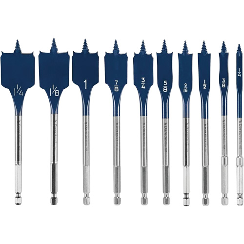Daredevil&reg; Spade Bit Set, 10 Pieces D. Morneault & Fils