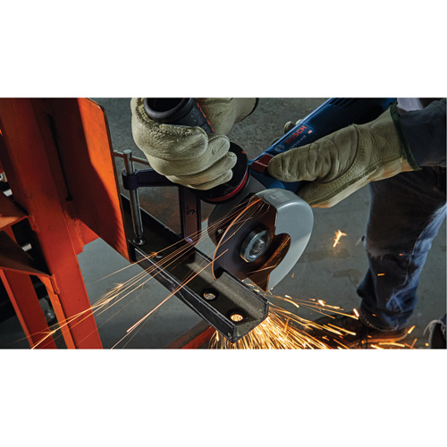 Ergonomic Angle Grinder, 4-1/2", 120 V, 10 A, 11000 RPM D. Morneault & Fils