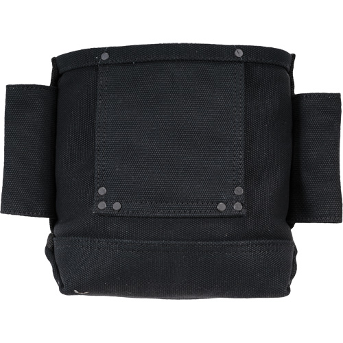 Phantom Collection Nut & Bolt Bag with 2 Sleeves, Canvas, 3 Pockets, Black D. Morneault & Fils