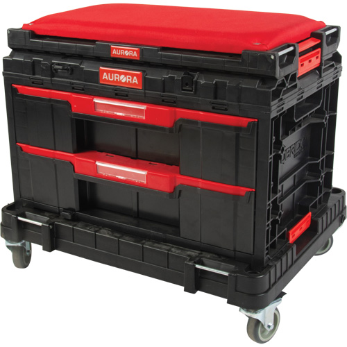 3-Piece Arx&reg; Dolly with Swivel Casters Set, 23-1/10" x 15" x 13-2/5", Black D. Morneault & Fils