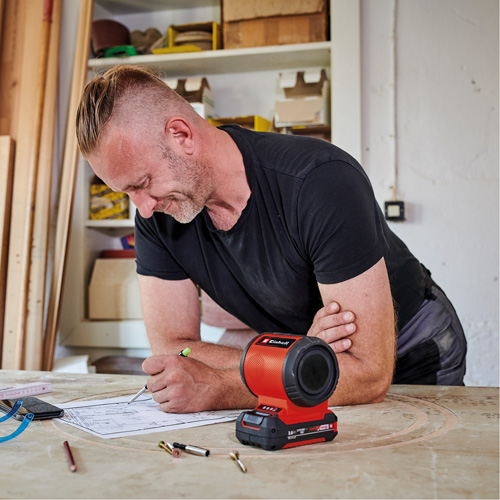 TC-SR 18 Li BT Cordless Bluetooth Speaker (Tool Only), Lithium-Ion, 18 V D. Morneault & Fils