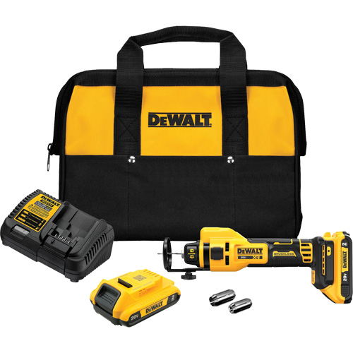 MAX* XR&reg; Brushless Drywall Cut-Out Tool Kit (2.0Ah) D. Morneault & Fils