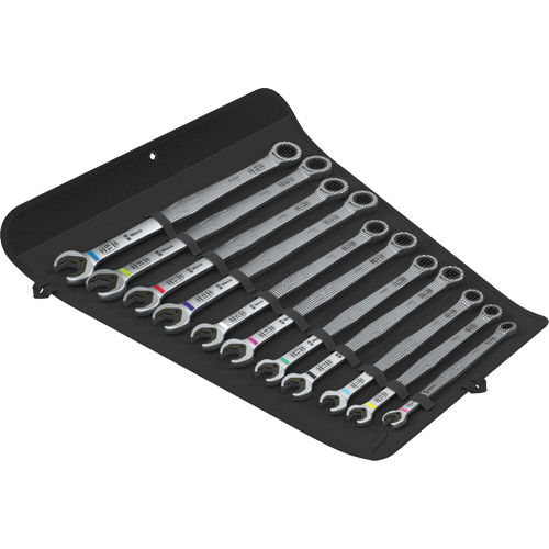 Joker 11 Spanner Set, Ratcheting Combination, 11 Pieces D. Morneault & Fils