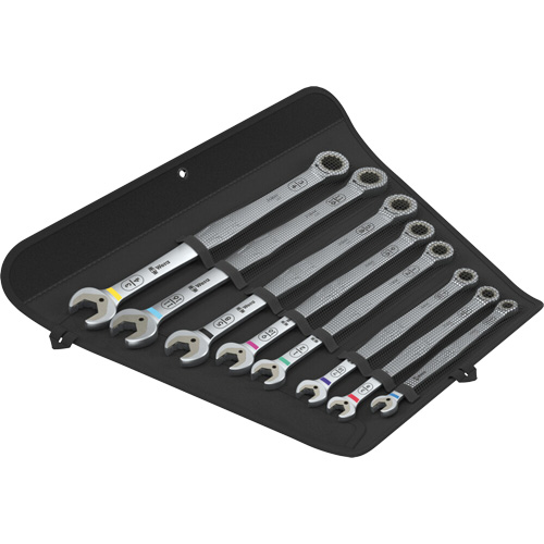 Joker 8 Spanner Set, Ratcheting Combination, 8 Pieces, Imperial D. Morneault & Fils