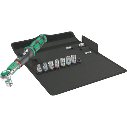 Cl&eacute; dynamom&eacute;trique Safe-Torque A 1 jeu 1, &agrave; cliquer, Entraînement 1/4" carr&eacute;, 2 - 9 lb-pi D. Morneault & Fils