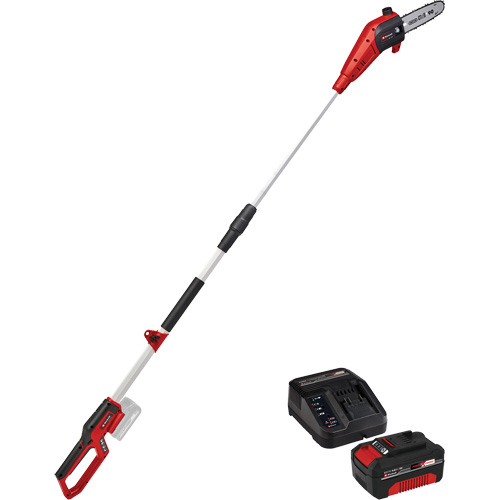 Cordless Pole Chain Saw with 4Ah Battery & Charger Starter Kit D. Morneault & Fils