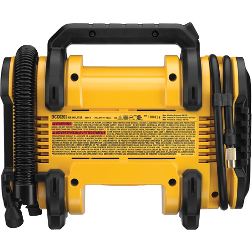 20V MAX Corded/Cordless Air Inflator (Tool Only), Electric D. Morneault & Fils