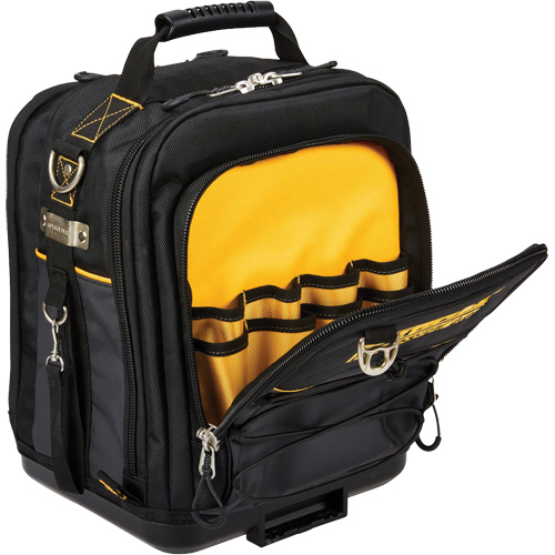 Sac &agrave; outils compact TOUGHSYSTEM 2.0, 1680 Denier, 25 pochettes, Noir D. Morneault & Fils