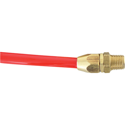 Adaptateur de raccord pivotant (M) NPT, 1/4" dia., Laiton D. Morneault & Fils