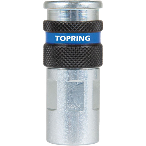 Raccord industriel rapide QUIKSILVER 2, Acier zingu&eacute;, 1/4", NPT femelle, 362 PSI D. Morneault & Fils
