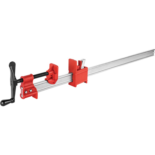 Heavy-Duty I-Beam Steel Bar Clamp, 36" (914.4 mm) Capacity, 2" (50.8 mm) Throat Depth D. Morneault & Fils