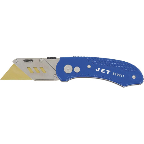 Heavy-Duty Folding Utility Knife JFFK-100, Steel Blade D. Morneault & Fils