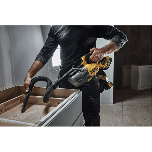 Cordless Dry Hand Vacuum, 20 V, 0.18 gal. Capacity D. Morneault & Fils