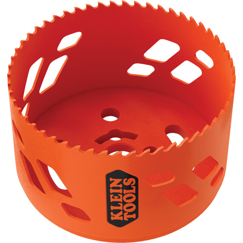 Hole Saw, 4-1/4", 2" Depth of Cut, Bi-Metal D. Morneault & Fils