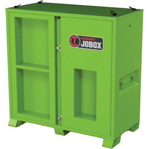 Onsite PPE Storage Cabinet, Steel, High-Visibility Lime Green D. Morneault & Fils