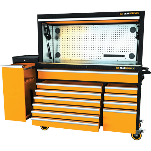 MEGAMOD Master Mechanics Tool Set in Premium Modular Foam Trays with Tool Storage & Shop Equipment, 1331 Pieces D. Morneault & Fils