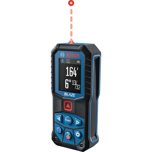 T&eacute;l&eacute;m&egrave;tre laser rouge BLAZE, 0.0' - 165' (0.0 m - 50,2 m) Gamme de mesure, Num&eacute;rique (&eacute;lectronique) D. Morneault & Fils
